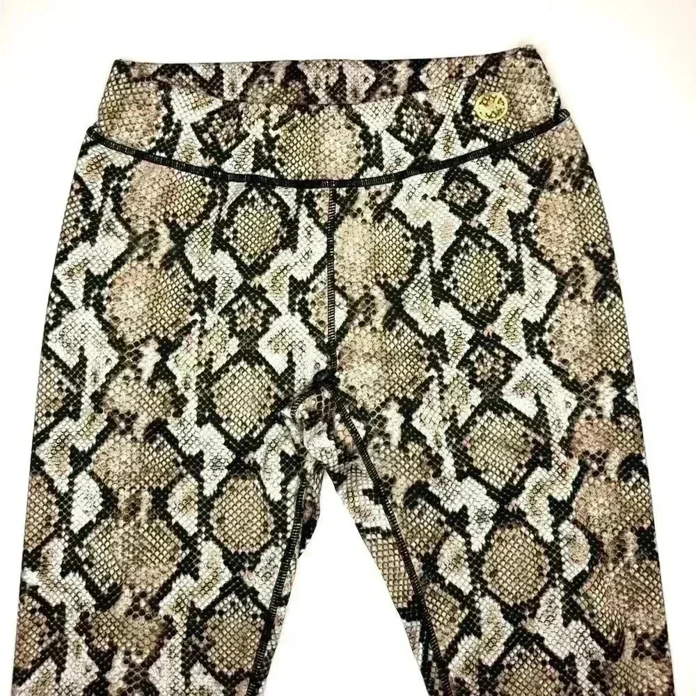 Michael Kors Womens Animal Print Leggings Size XS